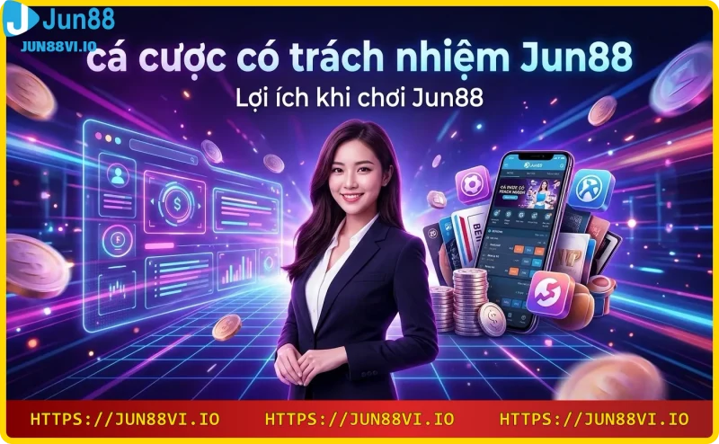 Bảng điều khiển kiểm soát cược Jun88 với các tính năng giới hạn
