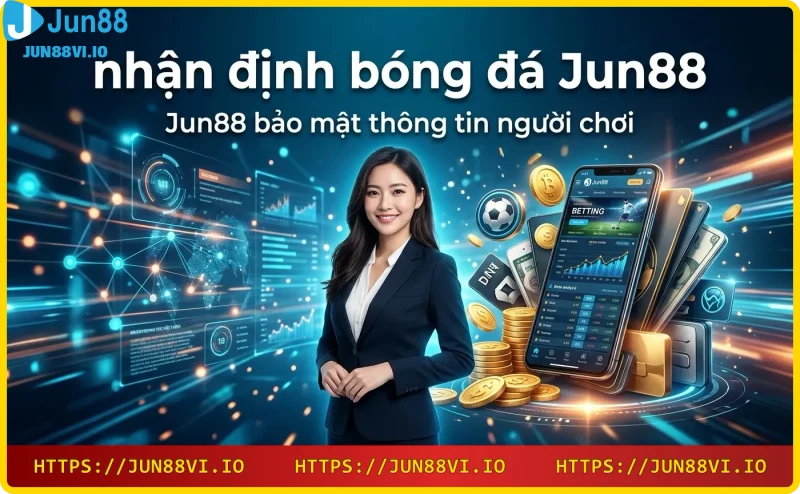 Biểu tượng bảo mật hiện đại của Jun88 với mã hóa dữ liệu và lớp bảo vệ