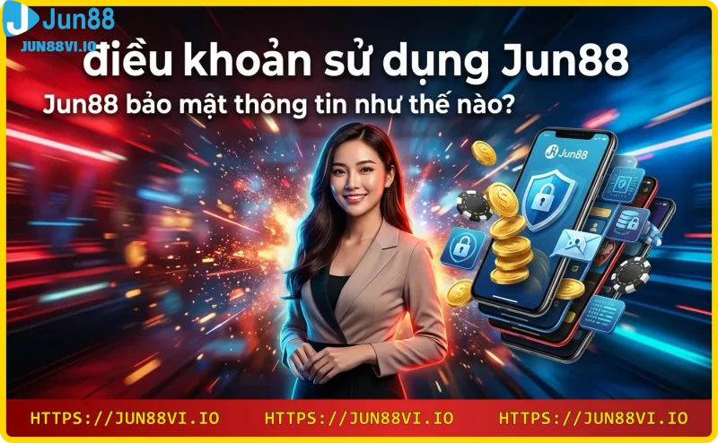Biểu tượng khiên bảo mật với ổ khóa và dòng dữ liệu mã hóa neon