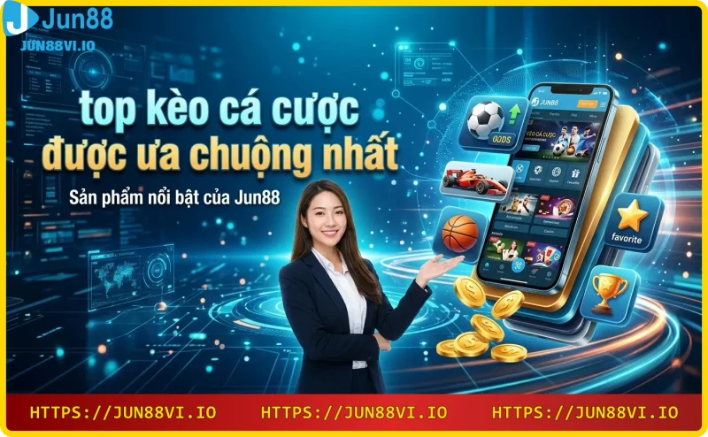 Các loại kèo cá cược phổ biến tại Jun88 - Kèo châu Á, kèo châu Âu, kèo tài xỉu