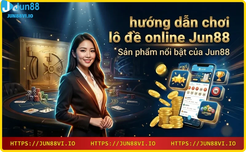 Các sản phẩm giải trí tại Jun88 gồm lô đề, thể thao, casino