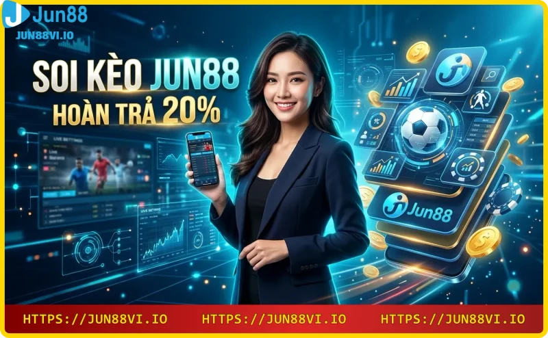 Chương trình hoàn trả 20% tại Jun88