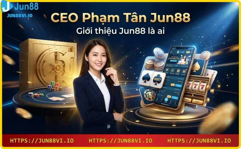 Giới thiệu Jun88 – Nền tảng cá cược trực tuyến uy tín do CEO Phạm Tân sáng lập