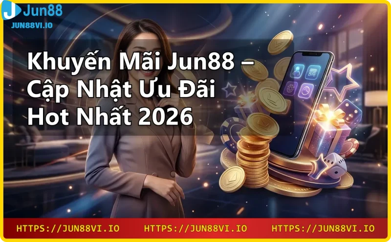 giới thiệu Jun88 - nhà cái trực tuyến uy tín với khuyến mãi hấp dẫn