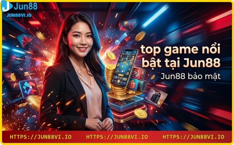 Hệ thống bảo mật hiện đại bảo vệ thông tin người chơi Jun88 với biểu tượng khóa và không gian casino an toàn