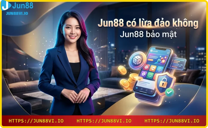 Hình ảnh minh họa công nghệ bảo mật SSL và hệ thống chống gian lận của Jun88