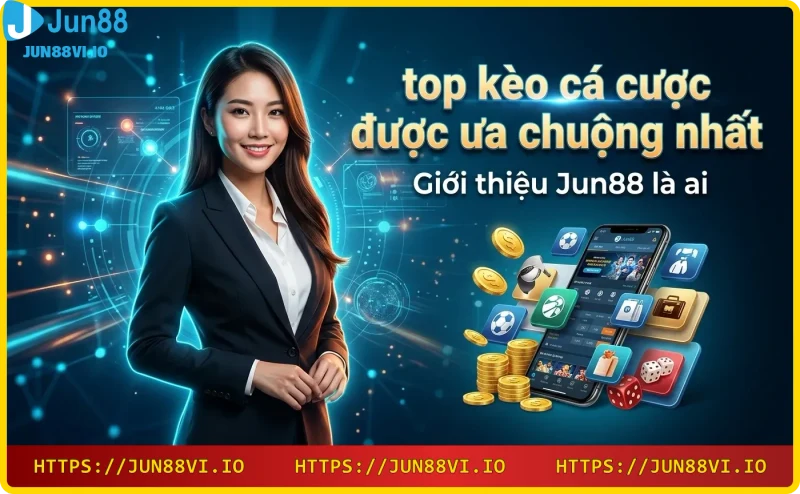 Jun88 nhà cái uy tín - Hình ảnh biểu tượng nhà cái với thiết kế sang trọng và bảo mật cao