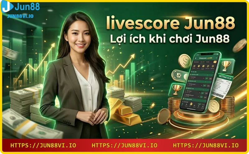 Lợi ích khi chơi Jun88: hoàn trả 20% và trải nghiệm livescore trên di động