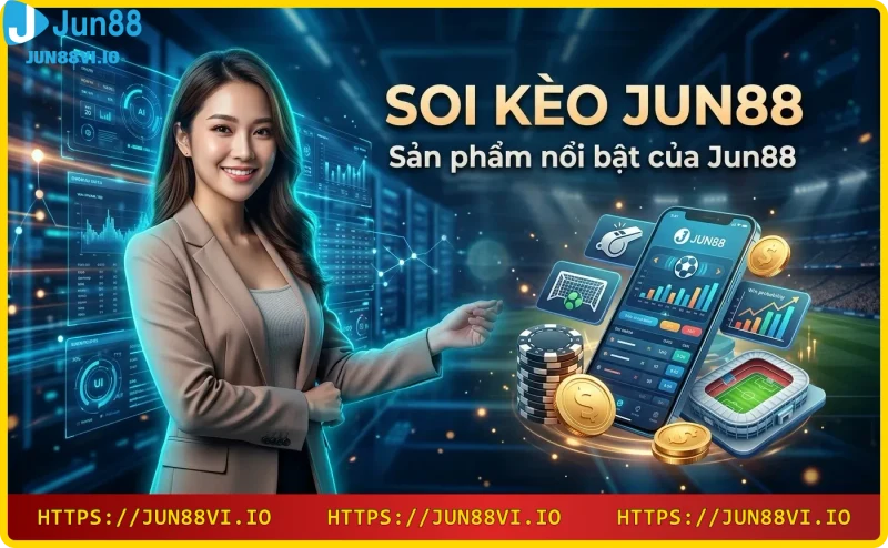 Sản phẩm cá cược thể thao và casino trực tuyến tại Jun88