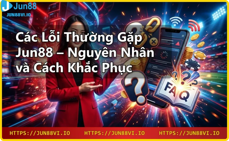 Tổng quan về các lỗi thường gặp Jun88 và cách khắc phục - hình ảnh minh họa