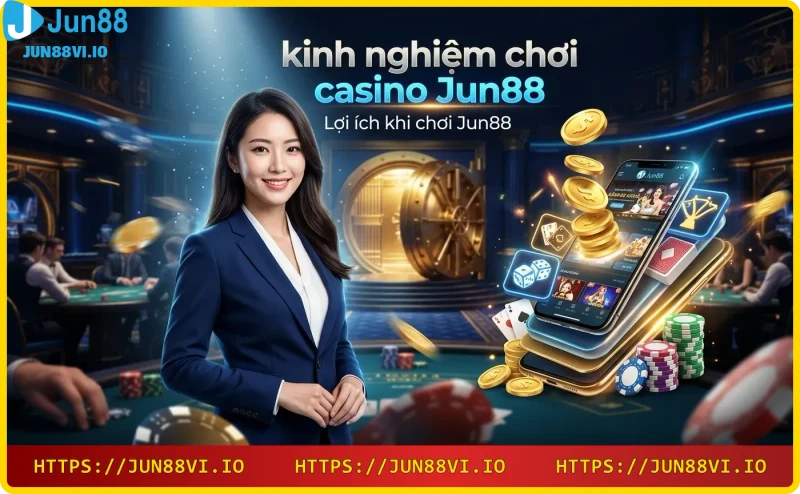 Ưu đãi hoàn trả 20% không giới hạn khi chơi casino tại Jun88